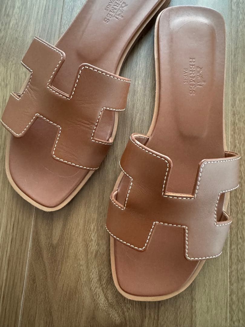 HERMES エルメス オラン ゴールド 35