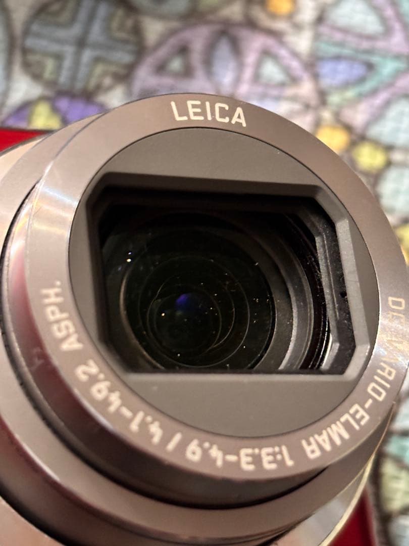 Panasonic Lumix 赤 コンパクトデジタルカメラ