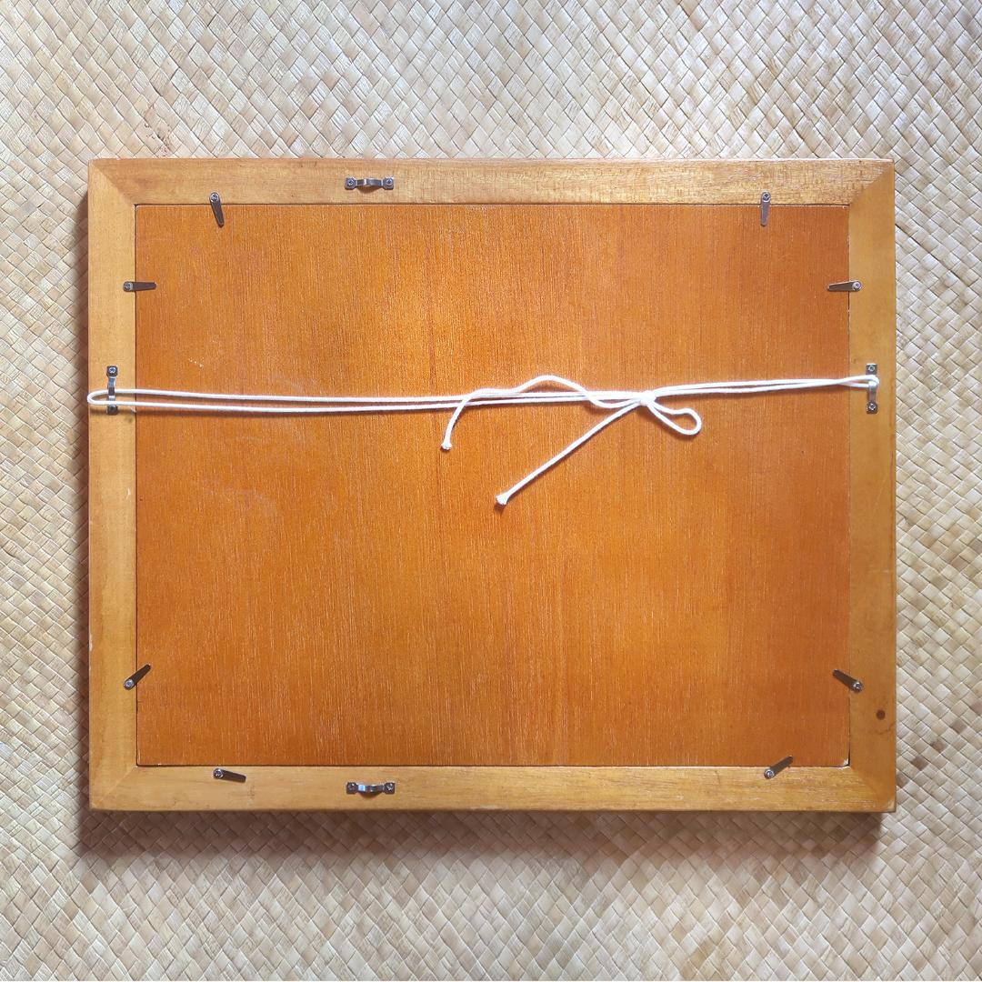 【激レア】ダルトン特注品　籐製のフォトフレーム1　木製フレーム　アジアン　ハワイ