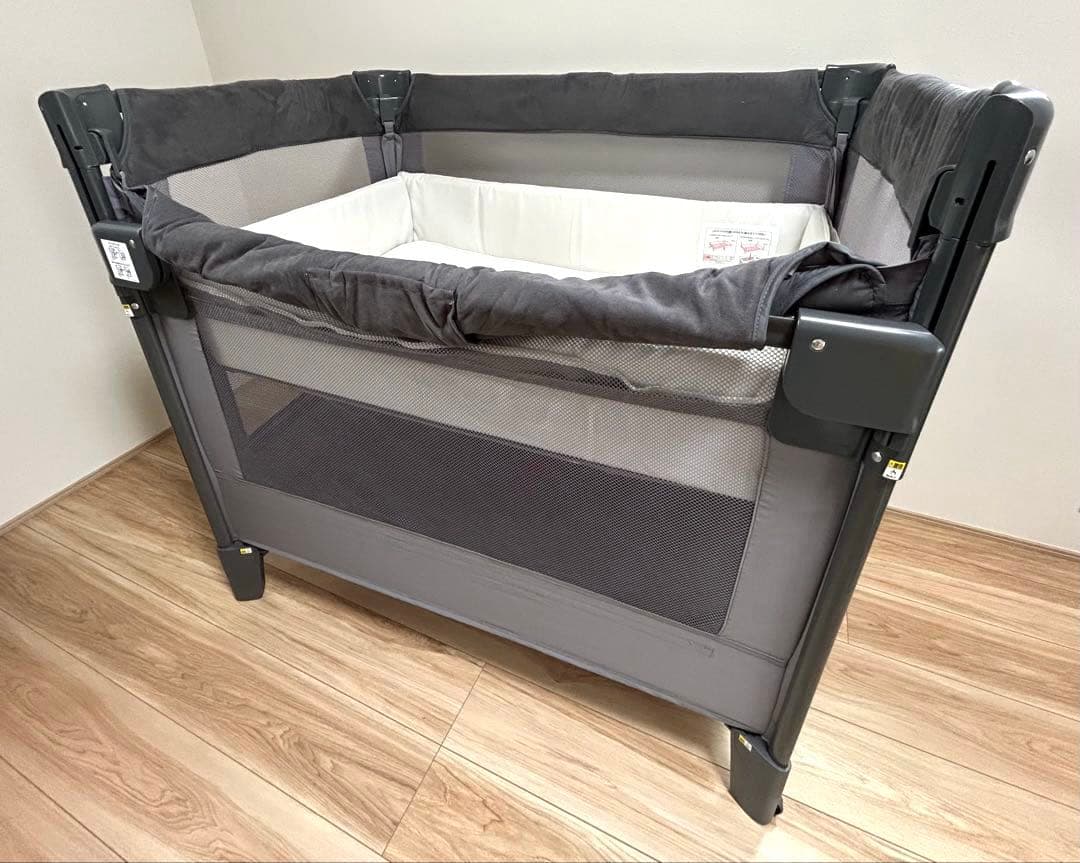 Aprica ココネルエアー プラス AB グレー 取扱説明書・収納袋・外箱付き