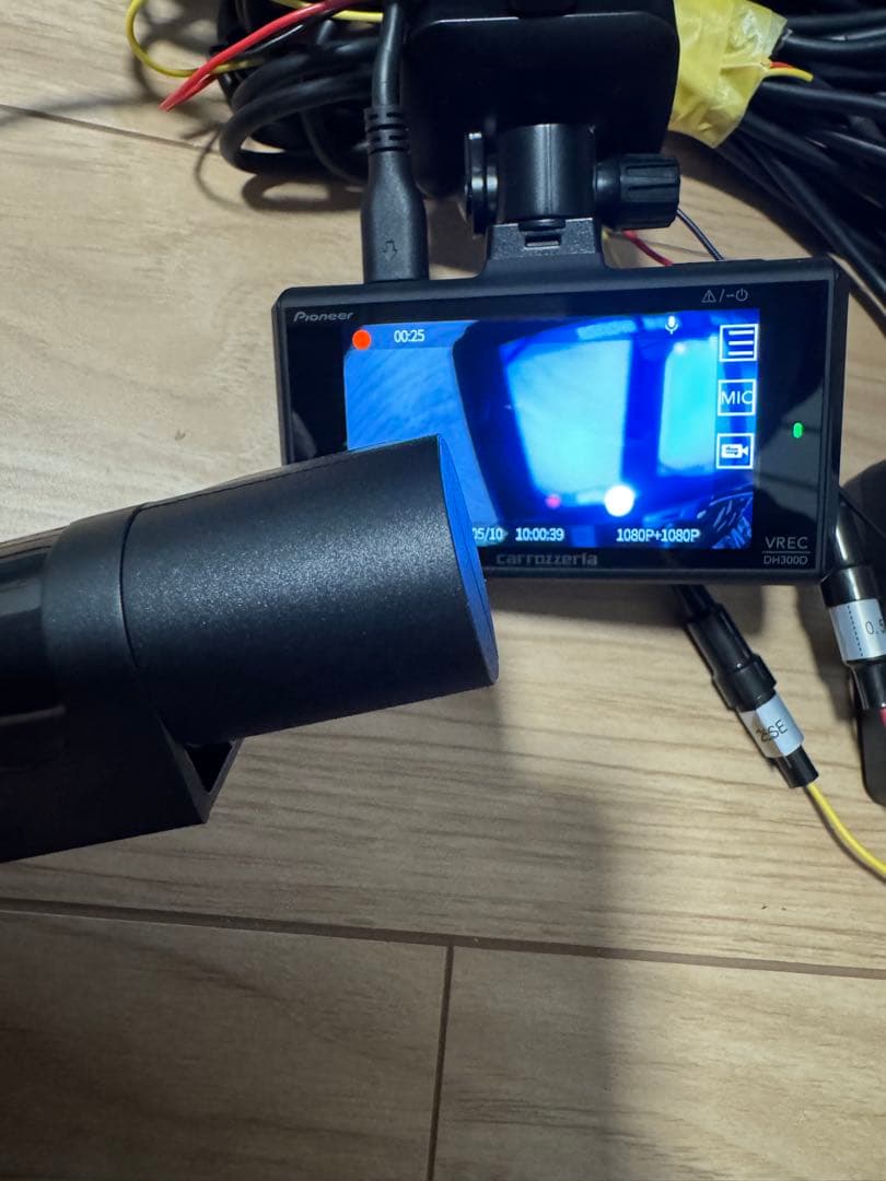 carrozzeria VREC-DH300D ドライブレコーダー前後カメラ