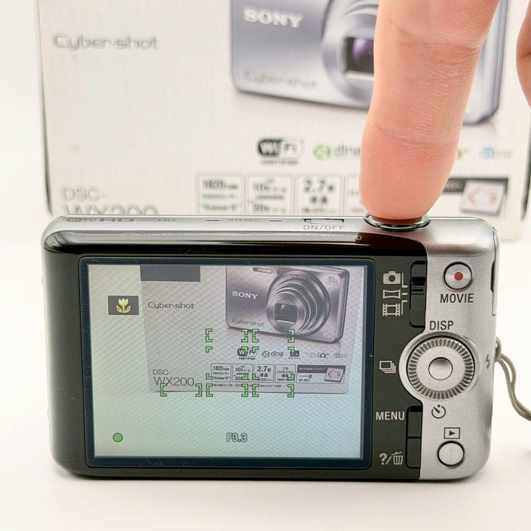 【付属品セット】SONY Cyber shot DSC WX200 16-5