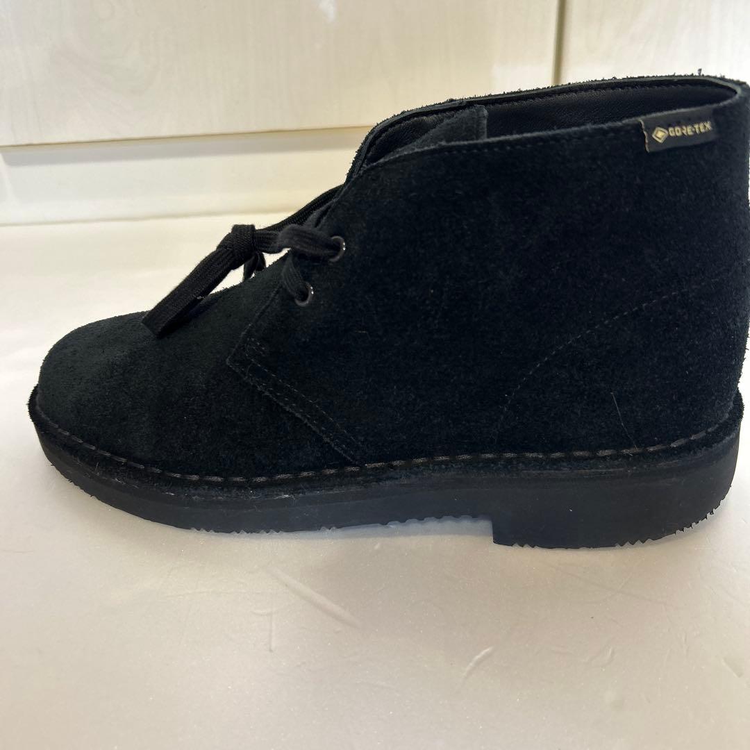 クラークス　デザートブーツ GORE-TEX ブラックスエード