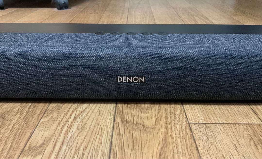 DENONサウンドバー DHT-S217とYAMAHAサブウーファーアンプ