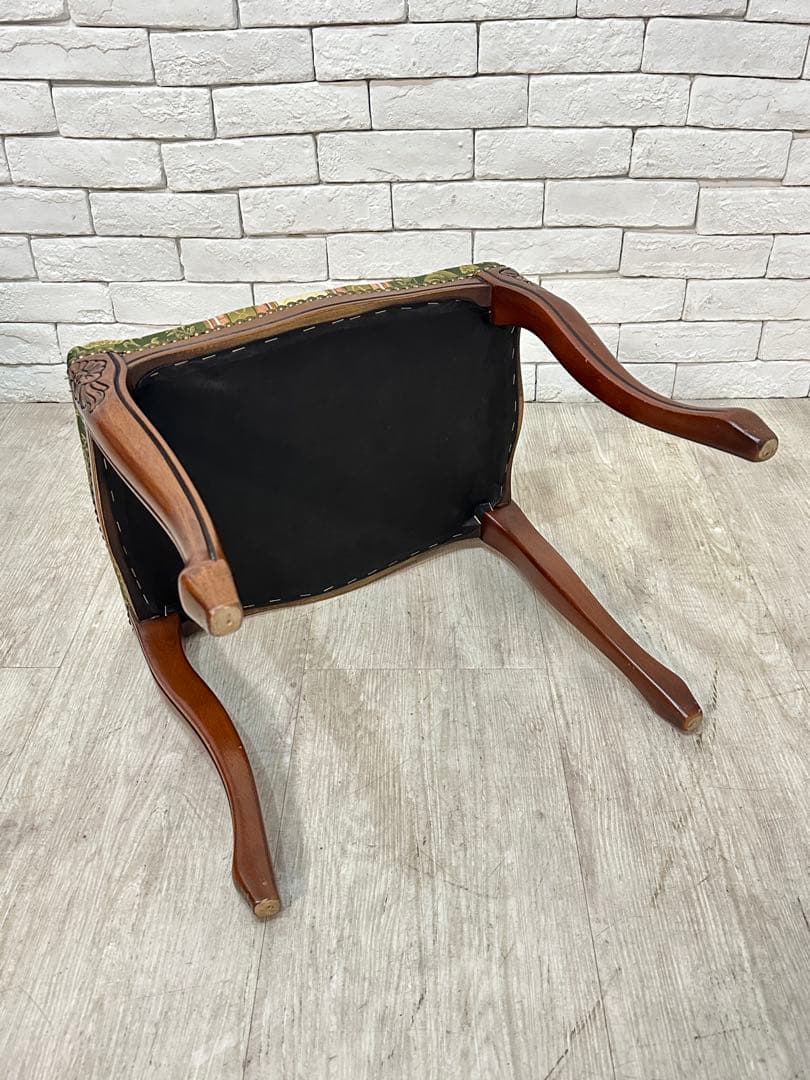 ⭐️【全国送料無料】3万円　スツール　椅子　腰掛け　猫脚　ヨーロピアン　オットマン