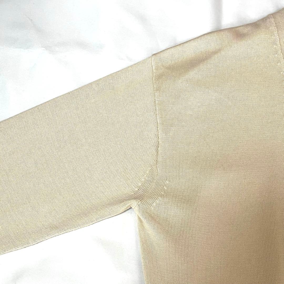 2022マーガレットハウエル コットン カーディガン オフホワイト系