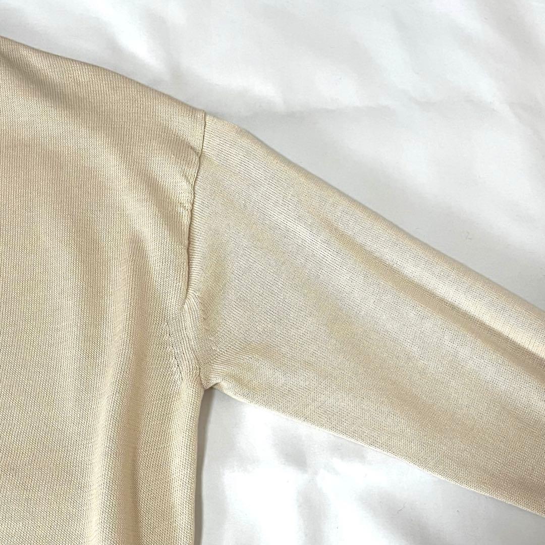 2022マーガレットハウエル コットン カーディガン オフホワイト系