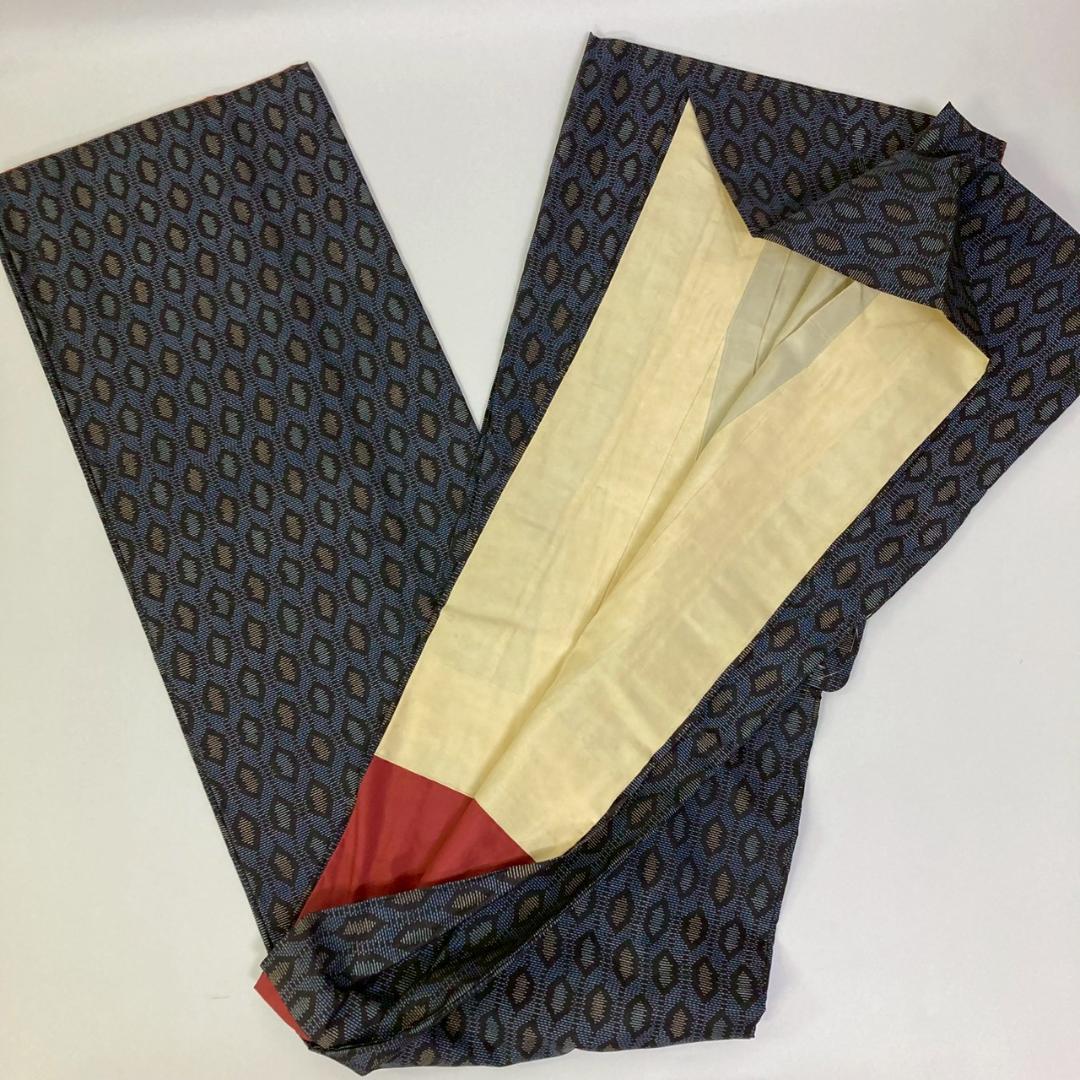 KK924 大島紬 9枚 着物まとめ売り 着用 リメイク 大量セット