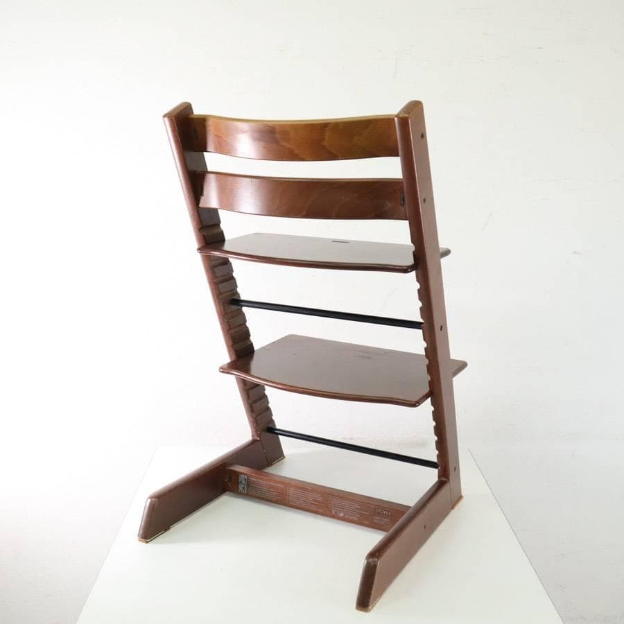 ストッケ トリップトラップ 子供用椅子 ナチュラル 新型 穴無し 北欧家具