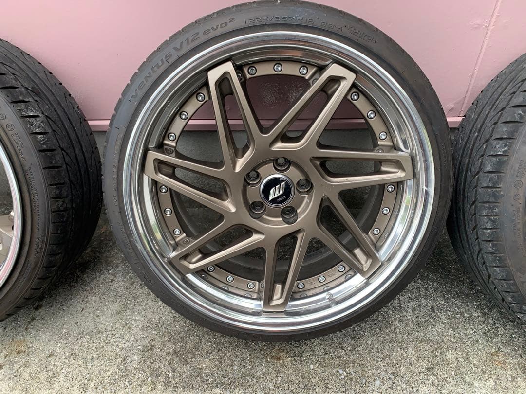 Hankook タイヤ付き 19インチ WORK ZEAST ホイール