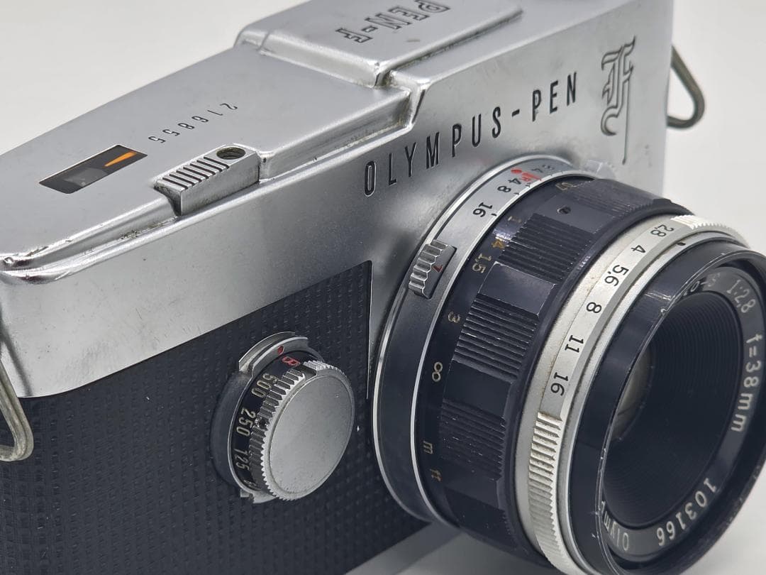 OLYMPUS PEN F ハーフサイズ D.Zuiko 38mm F2.8