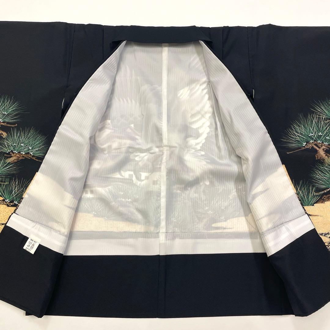 七五三 羽織セット 男の子 羽織 着物 長襦袢 半衿付き 5歳 No.143