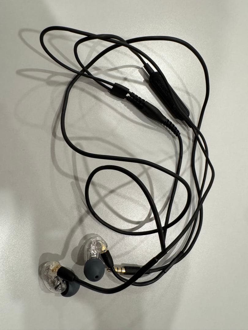 【ほぼ未使用】SHURE AONIC 215 クリア