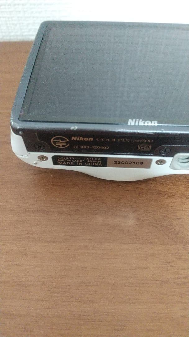 Nikon COOLPIX S6500　ホワイト（動作確認済み）
