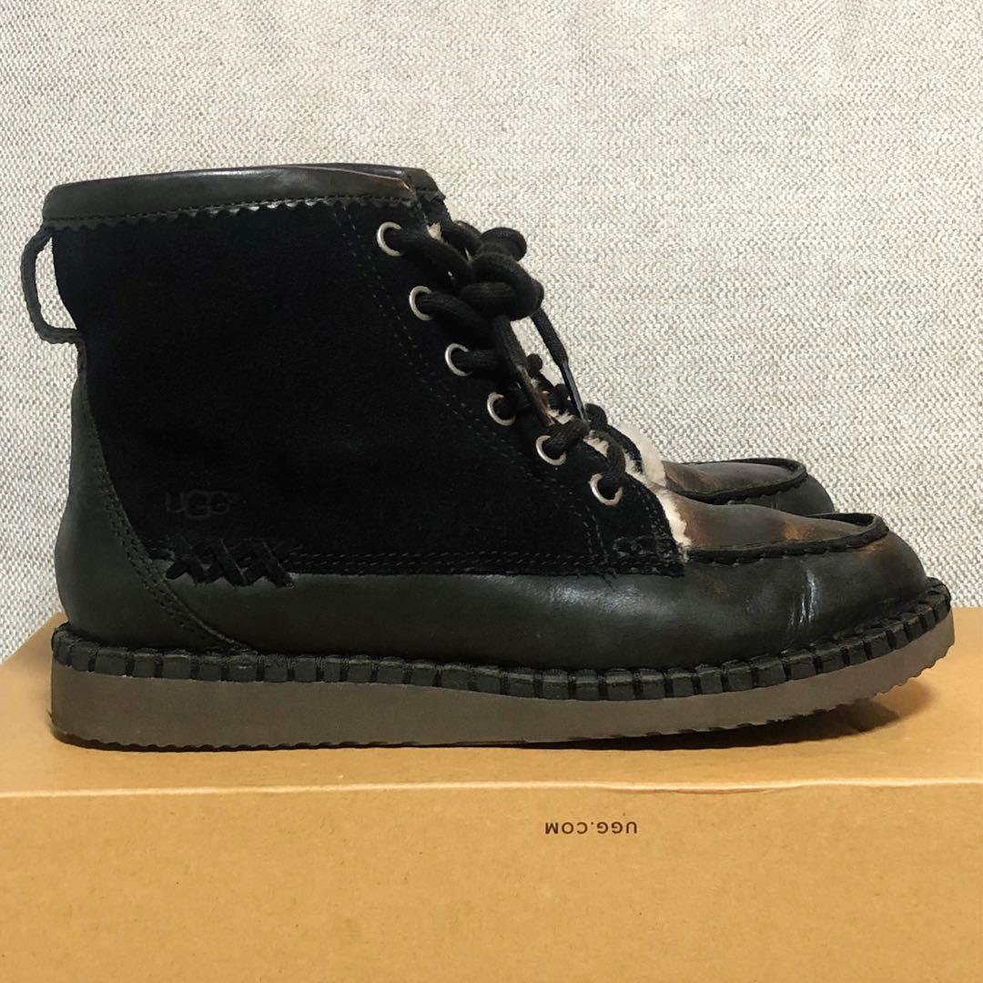 UGG ムートン ブーツ ショート 本革　スエード　23cm