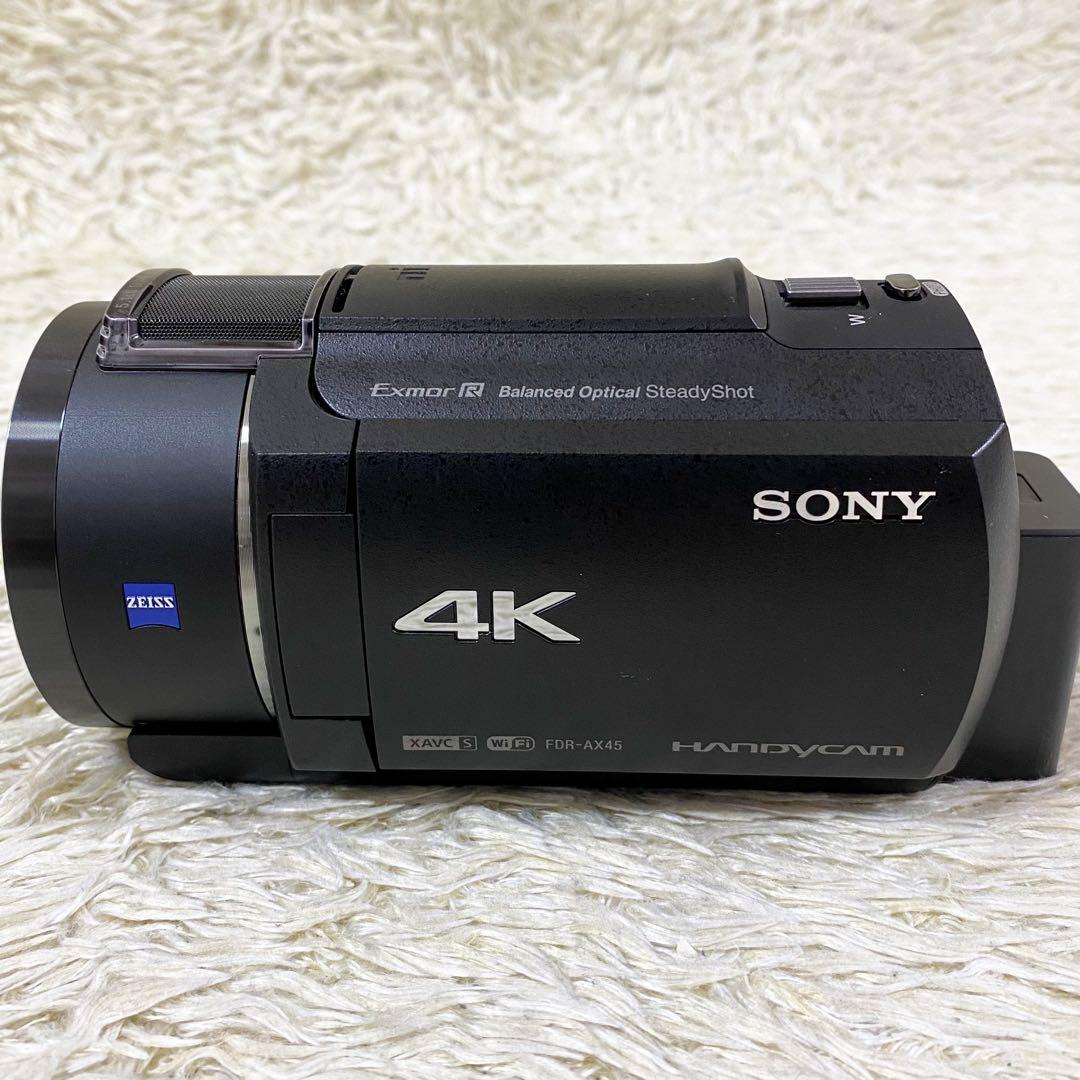 【未使用級】SONY ソニー ハンディカム 4K ビデオカメラ FDR-AX45