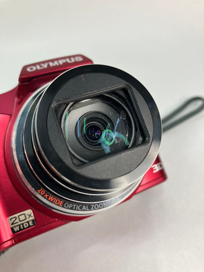 OLYMPUS SZ-11 デジタルカメラ レッド 光学20倍ズーム 充電器付き