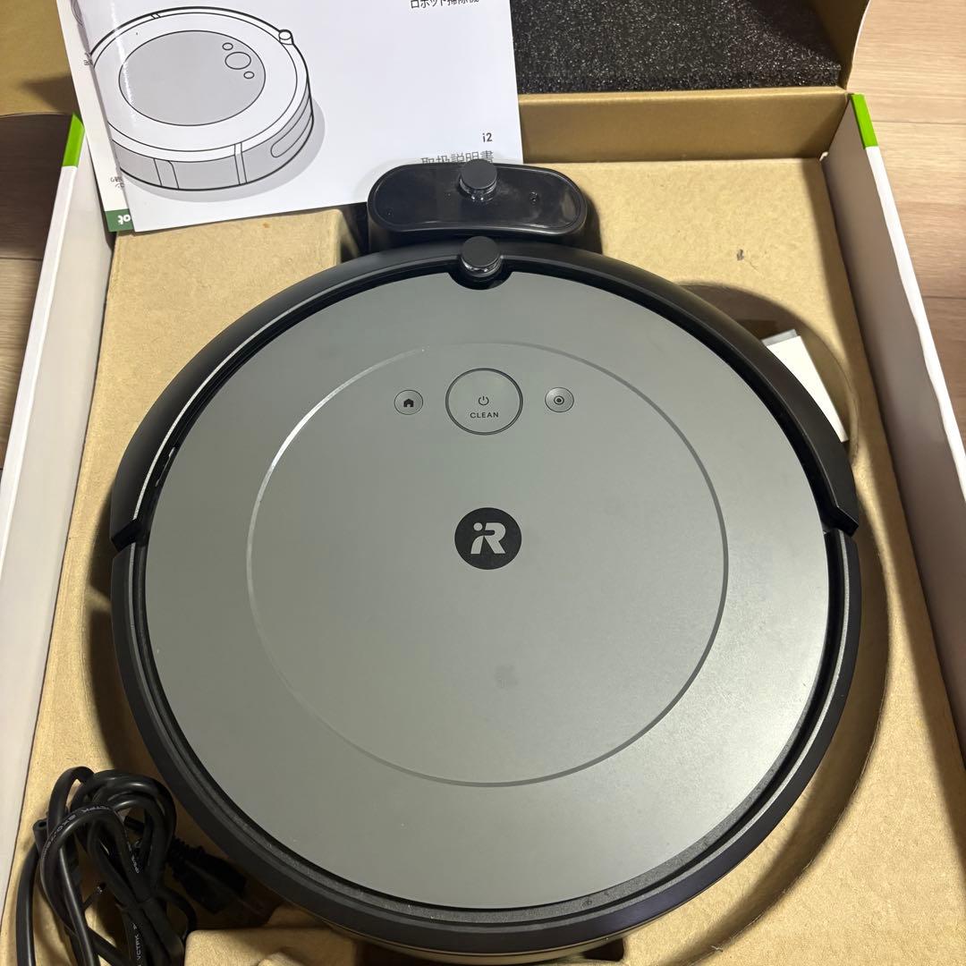 値下げ！ルンバ i2 iRobot Roomba 本体 グレー 充電ドック付き