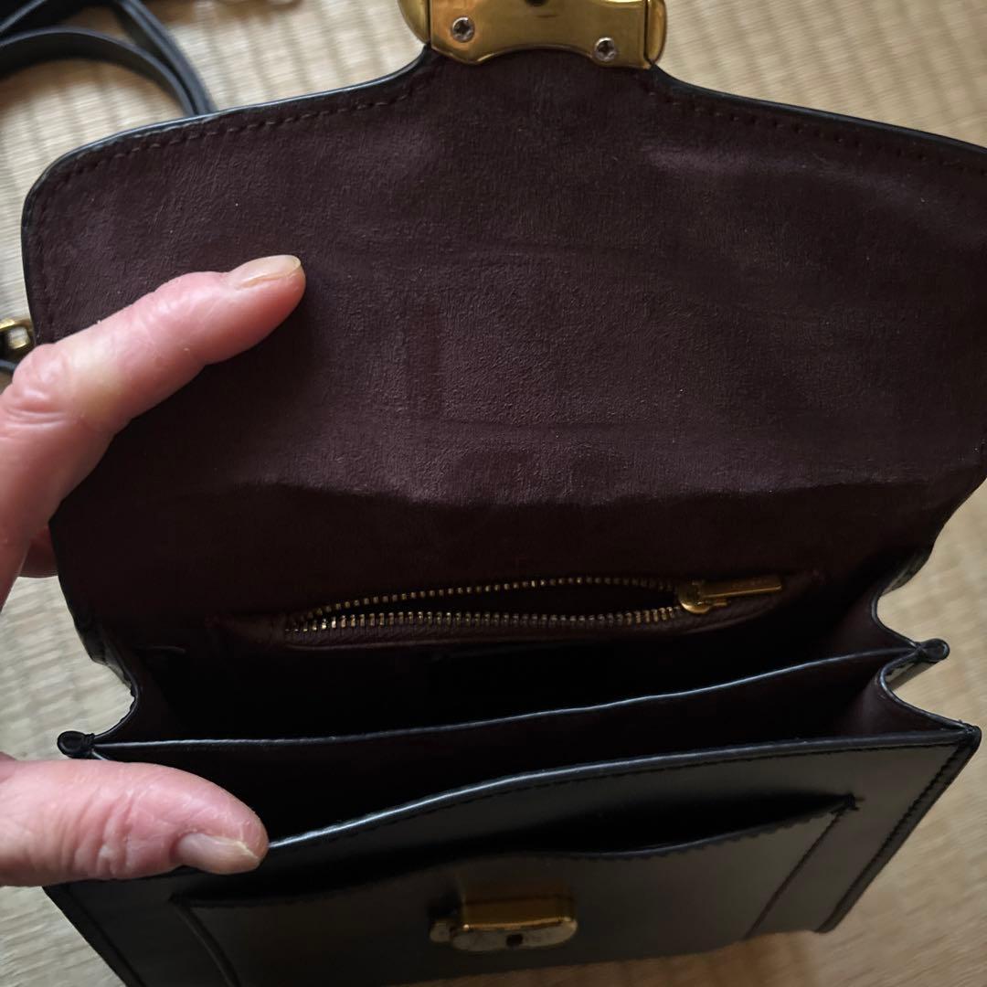 COACH コーチ　ハンドバッグ　ブラック　黒　ショルダー　シンプル