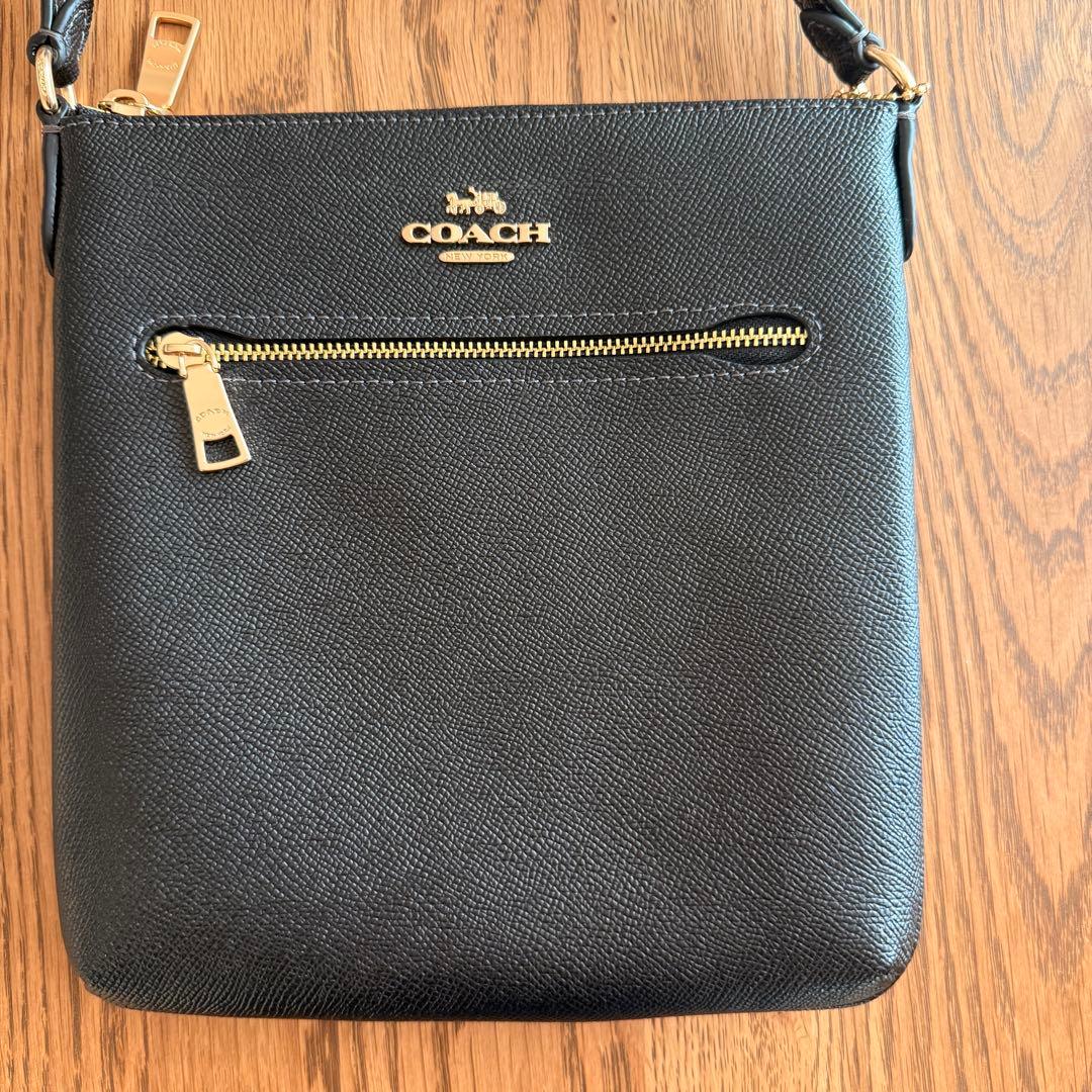 美品✨ COACH コーチ ショルダーバッグ 鞄 ブラック