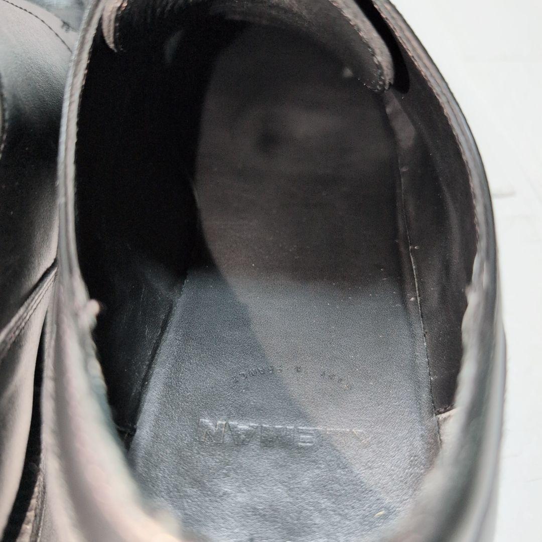 【pk】クレマン フローダ Uチップ レザー シューズ ブラック 26.5