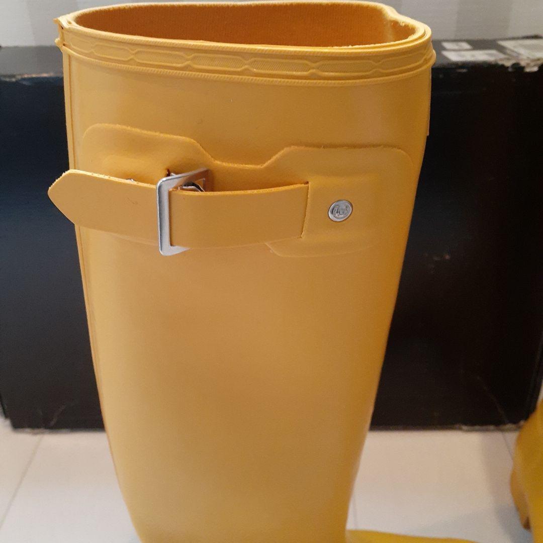 TT　HUNTER イエロー 長靴 バックル付き　新品未使用