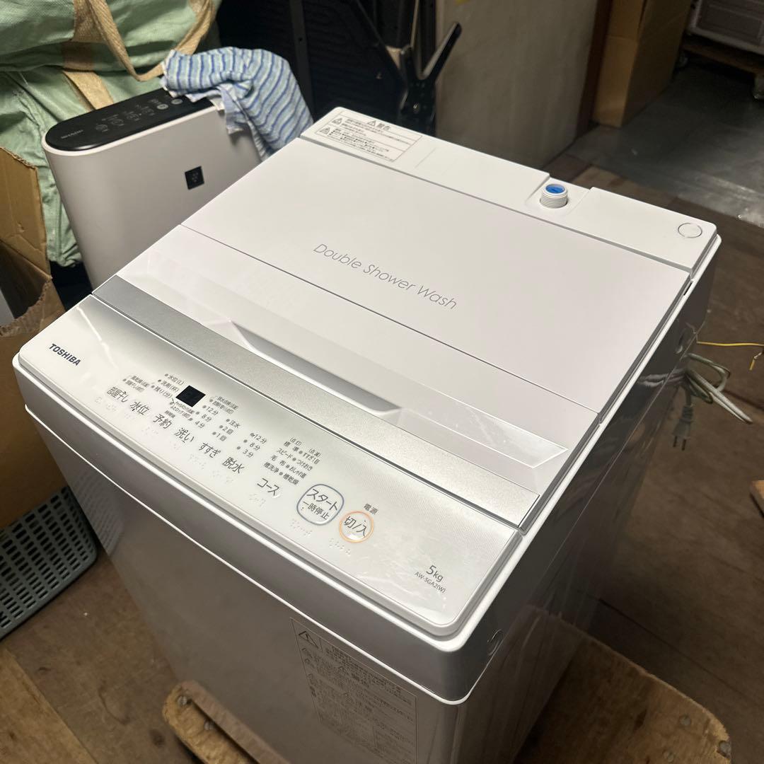 TOSHIBA 洗濯機 AW-5GA2 5kg 2022年製