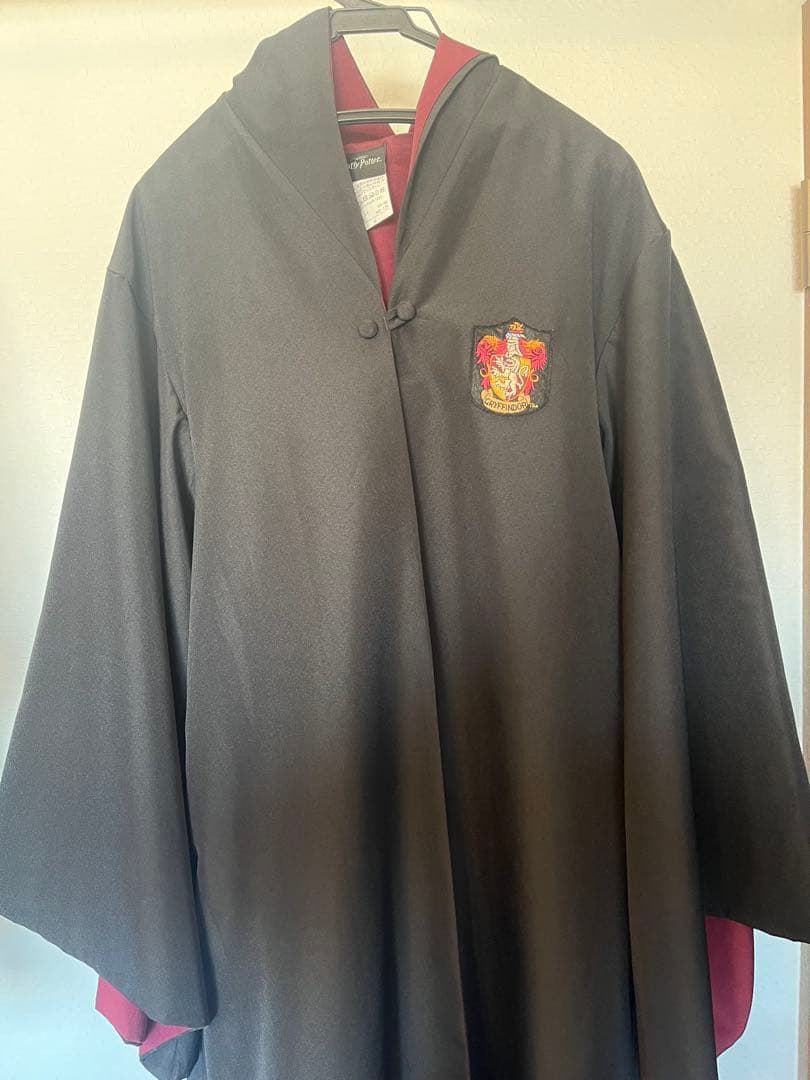 ハリーポッター　スタジオ　公式ローブ　グリフィンドール　ハーマイオニー杖セット