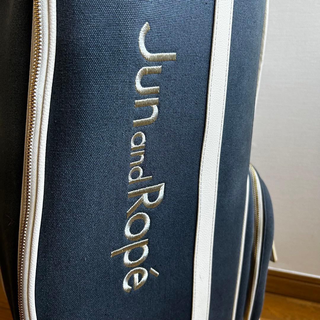 Jun and Rope ゴルフバッグ ネイビー