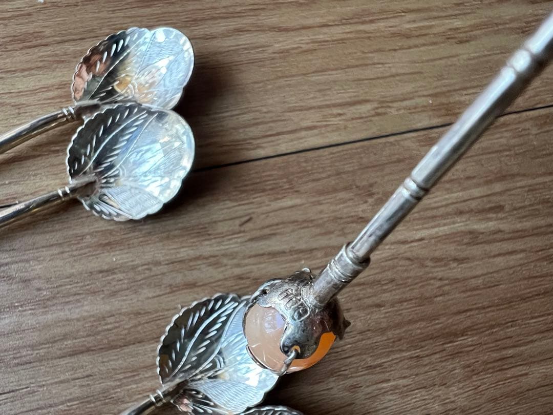 銀製　スペース　カトラリー　silver 800 アンティーク　70g