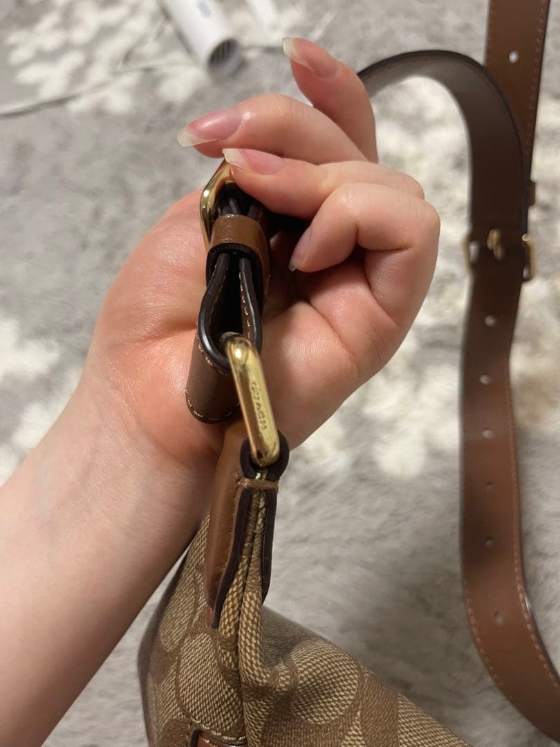 coach シグネチャー ウエストバッグ