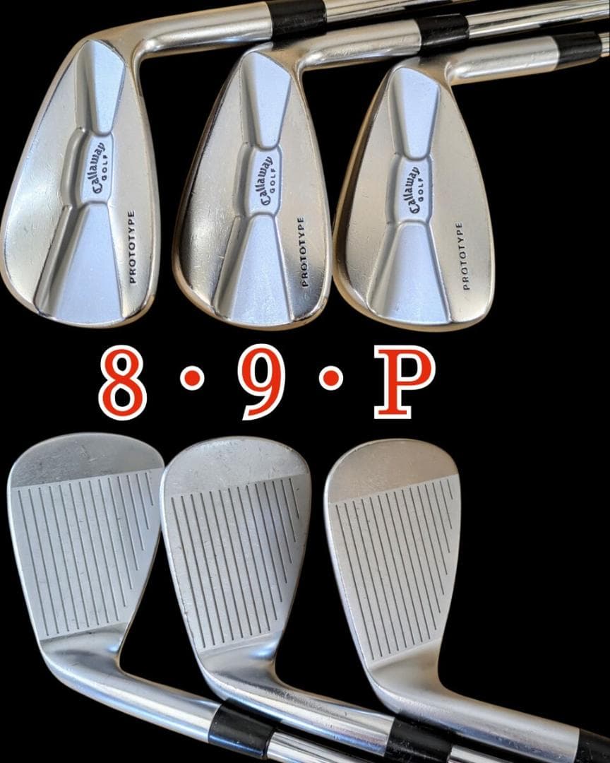【限定生産】callaway PROTOTYPE アイアン 5番～9番 P 6本