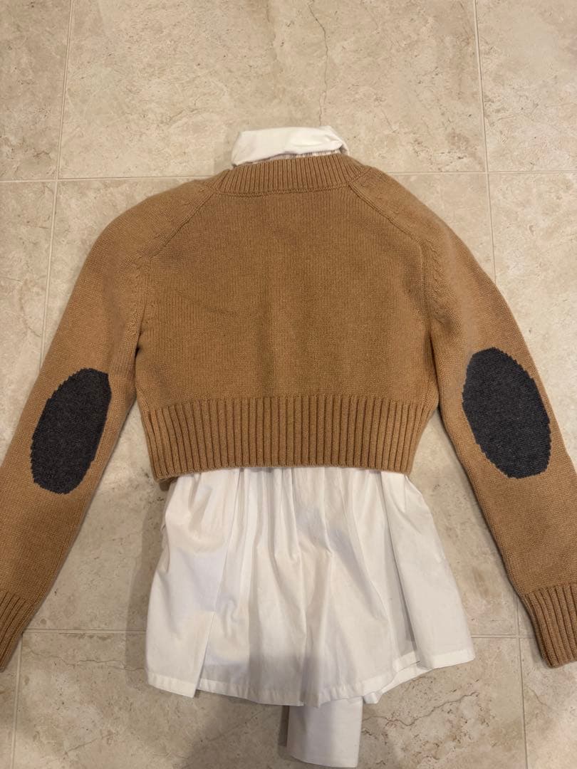 PATOU ニットカーディガン　XS