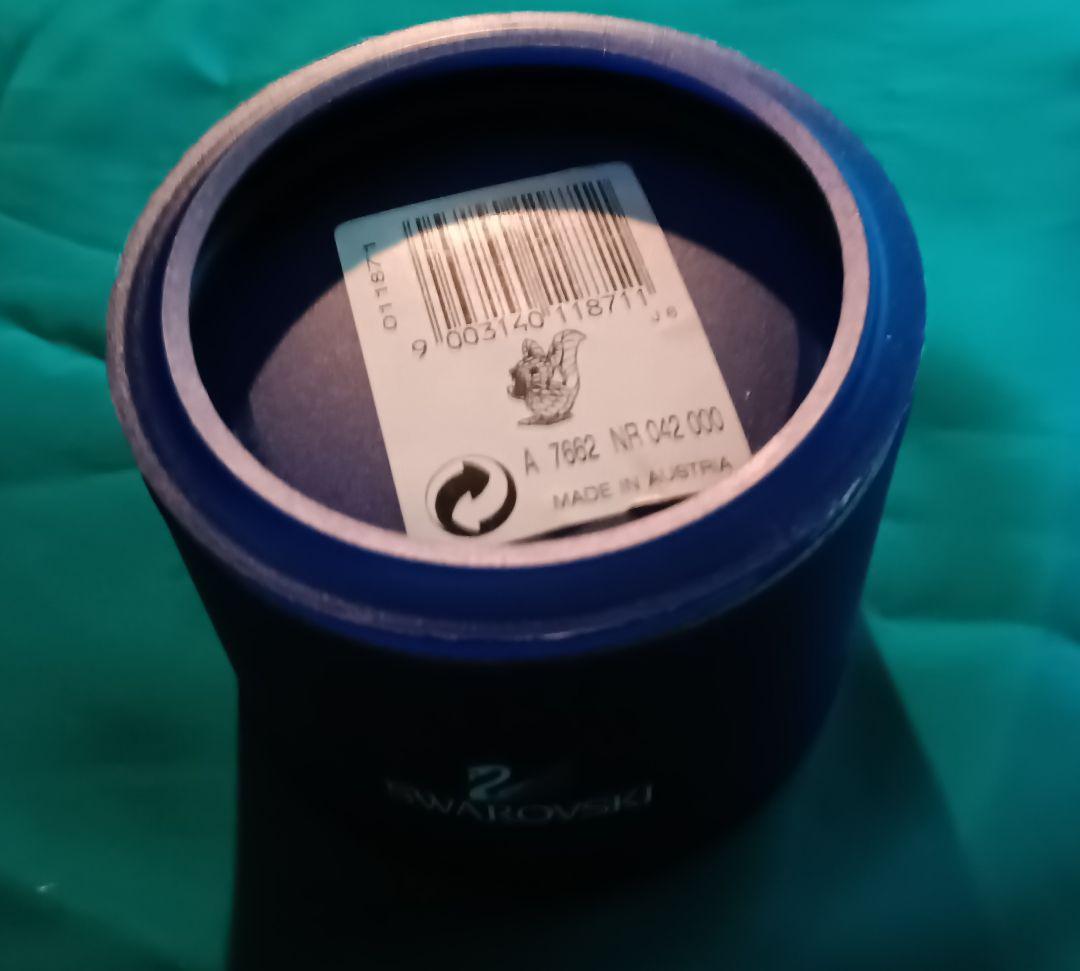 スワロフスキー　SWAROVSKI　動物シリーズ　リス　置物　インテリア