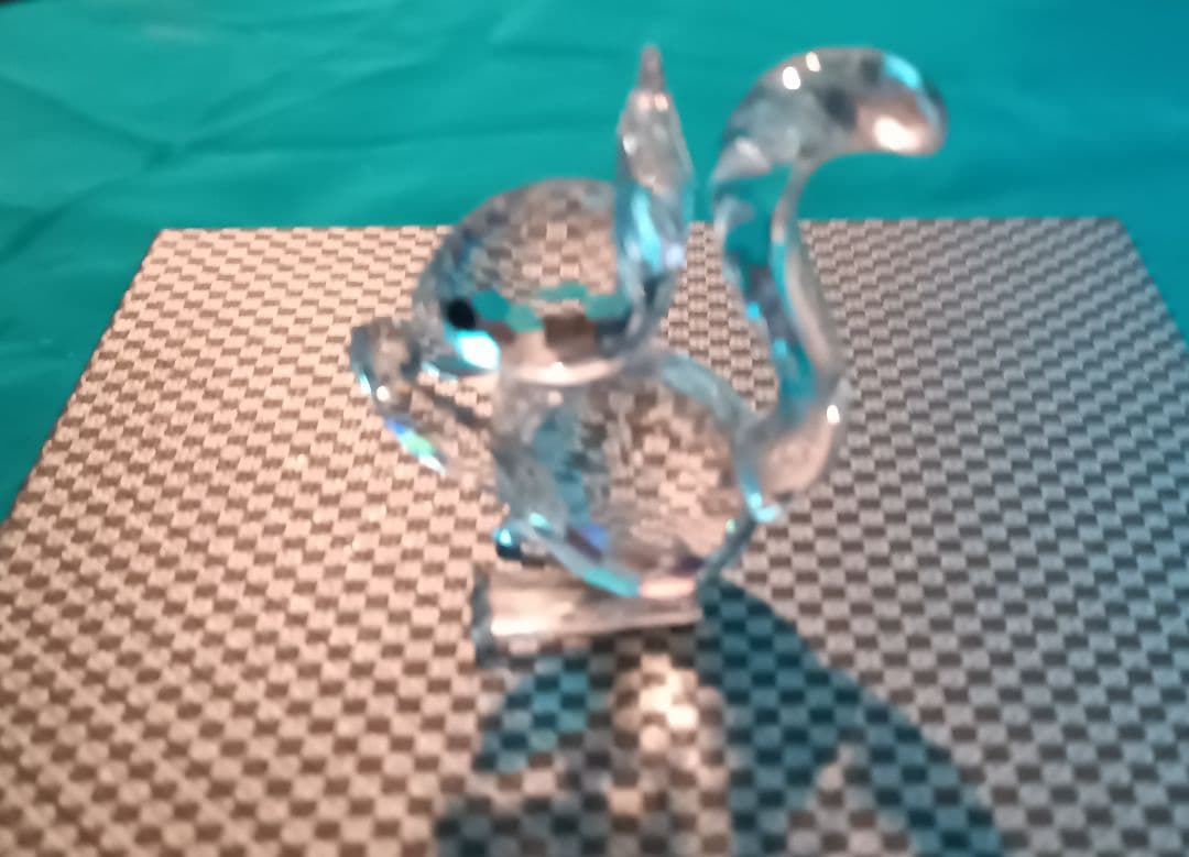 スワロフスキー　SWAROVSKI　動物シリーズ　リス　置物　インテリア