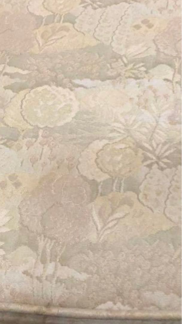 カリモク家具♦️高級ラタンアームシングルチェア♦️優しい花柄ファブリック生地♦️送料込