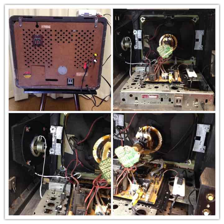 地デジが見れるレトロテレビ 【レア】