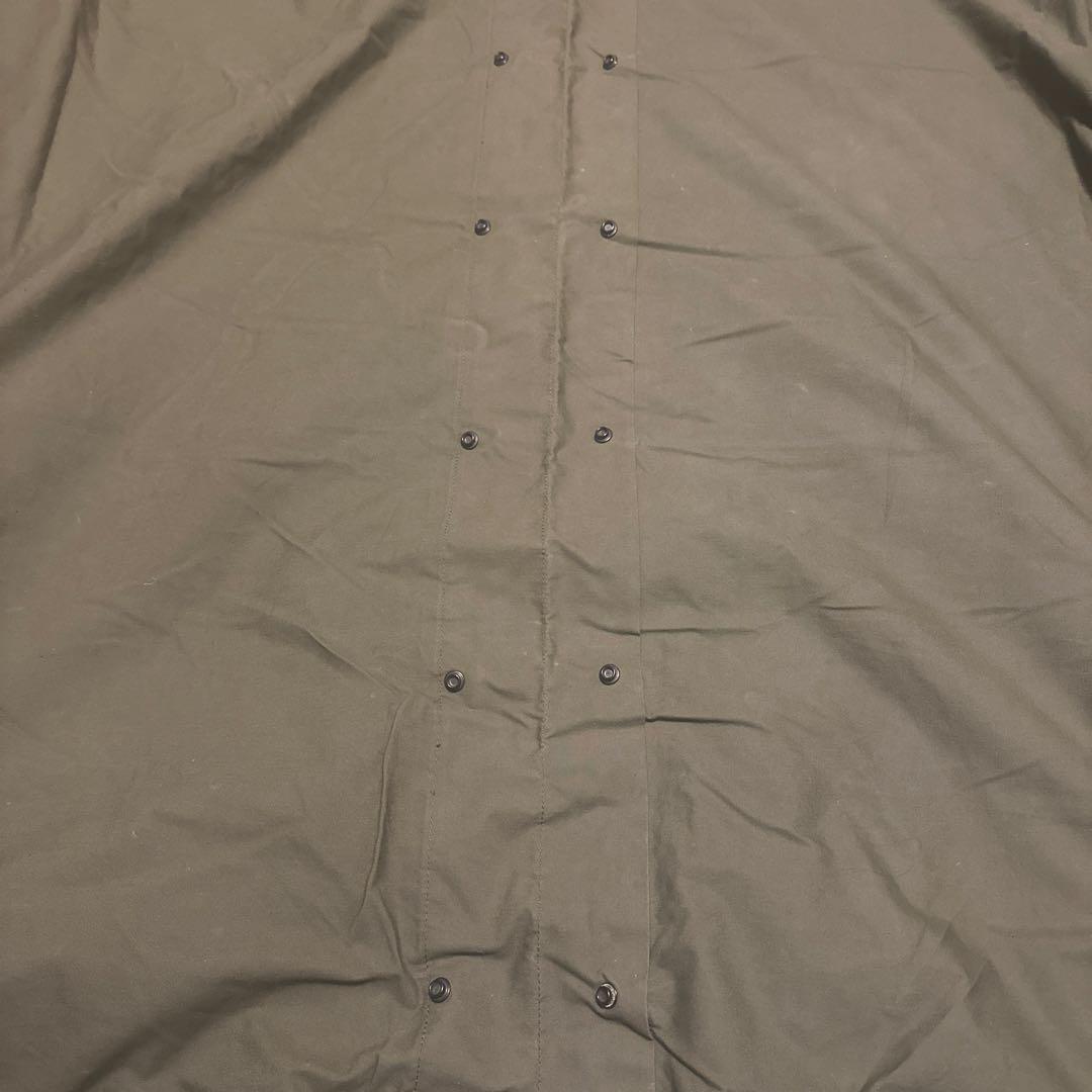 軍幕 USパップテント2枚 ファスナー加工 値下げ