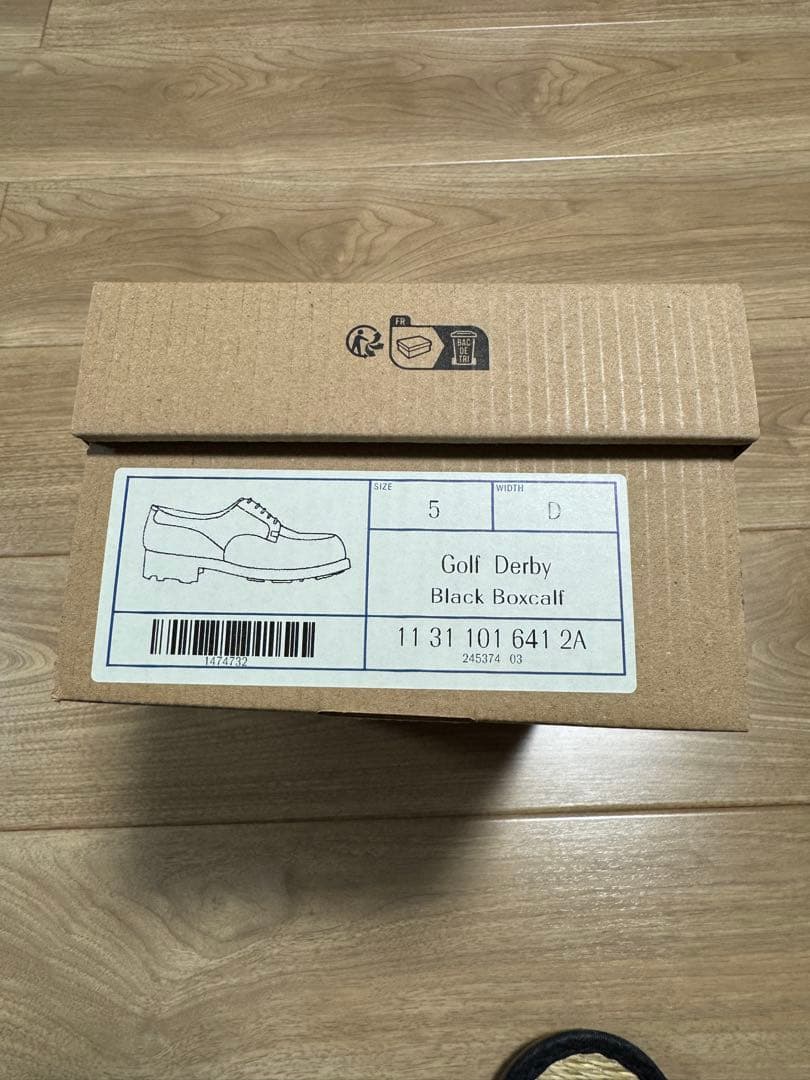 JMWeston ゴルフ 5 黒 Golf 641 箱　ツリー付