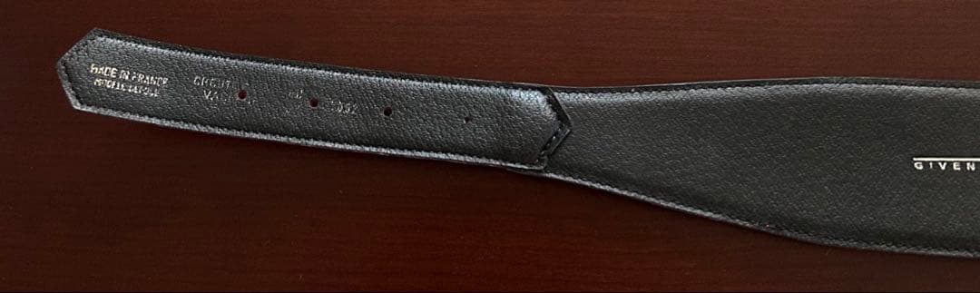 GIVENCHY ジバンシー　ベルト　ヴィンテージ　赤　ゾウ　フランス製　希少