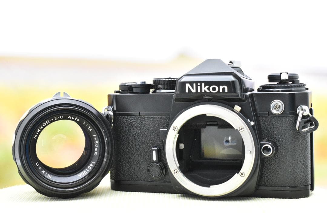【整備済】ニコン Nikon FE + S.C Auto 50mm F1.4