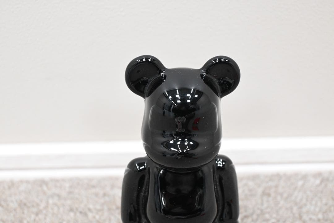 【極美品】バカラ Baccarat ベアブリック BE@RBRICK ブラック
