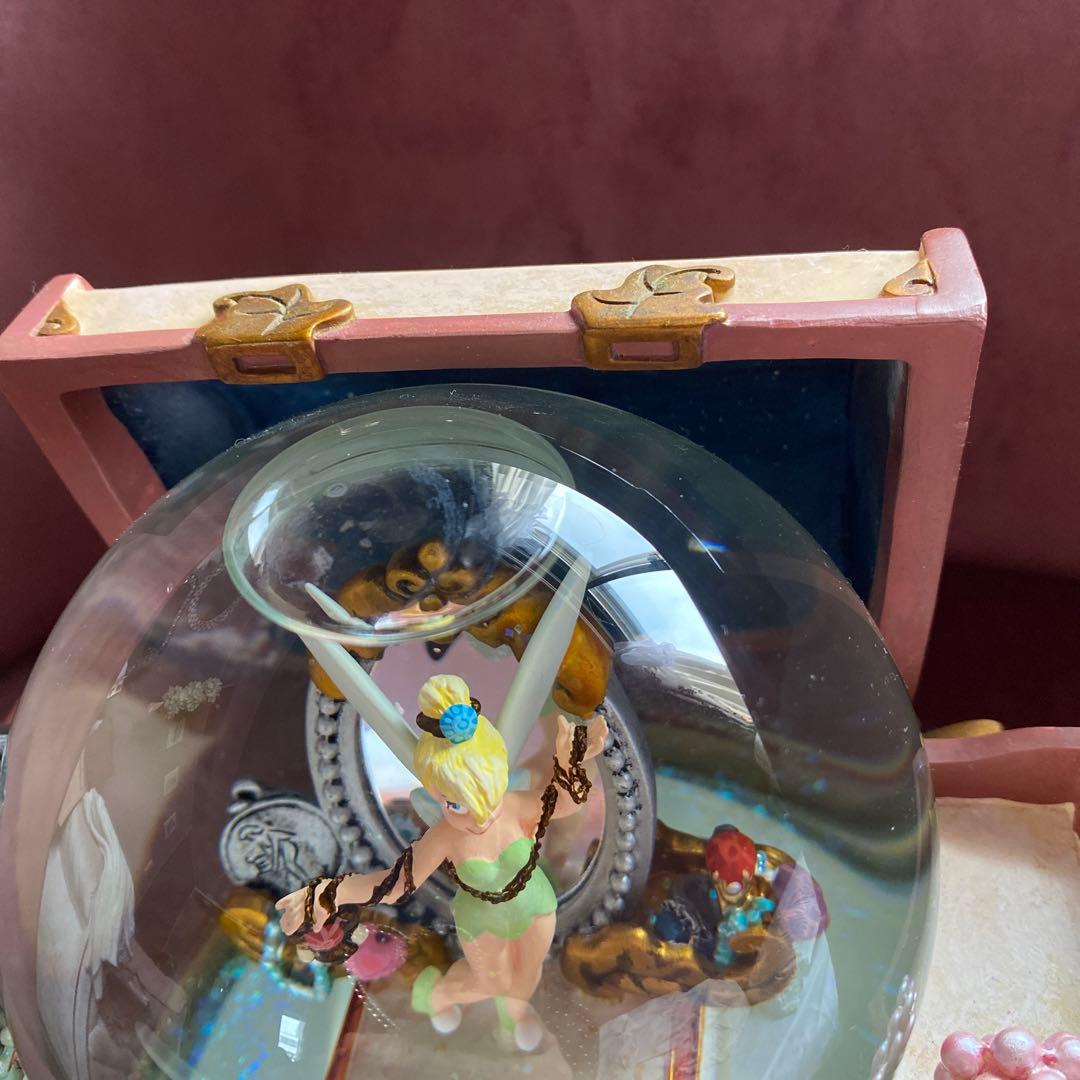 ディズニー　ティンカーベル スノードーム　オルゴール付き