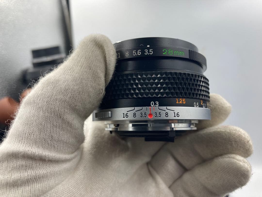 作例付き　OLYMPUS AUTO W 28mm F3.5 管mpr