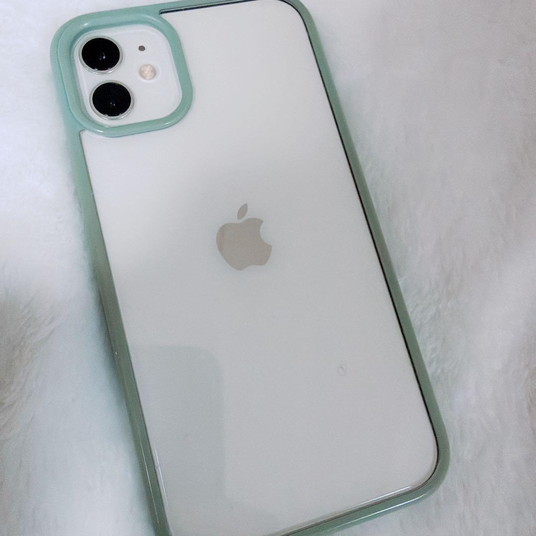 【動作確認済】Apple iPhone 11 ホワイト　白　本体　良品　85%