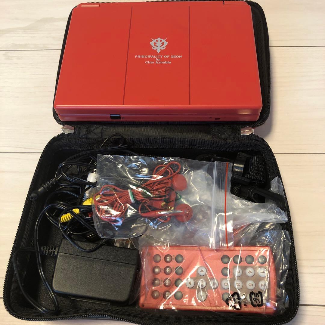 『希少品』ガンダム　シャア専用ポータブルDVDプレーヤー BCHW-0001