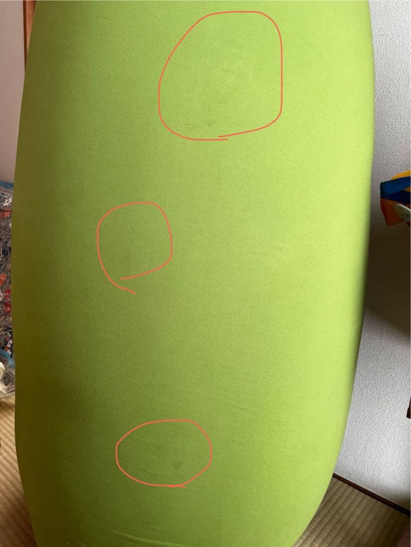 【マーボさん専用】ヨギボーマックス　（ライムグリーン）【直接引取可　郡山市近辺】