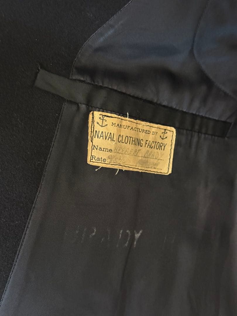 いち　US NAVY 40s ヴィンテージ ビンテージ ピーコート