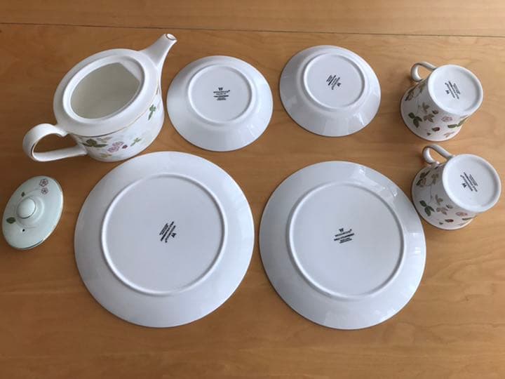 ウェッジウッド　ティーセット　プレート　小型トート