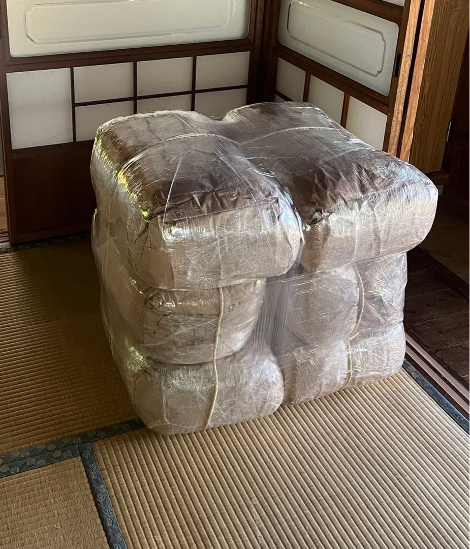 2025年収穫 無肥料　農薬不使用　カット稲わら 発送最大180〜200サイズ